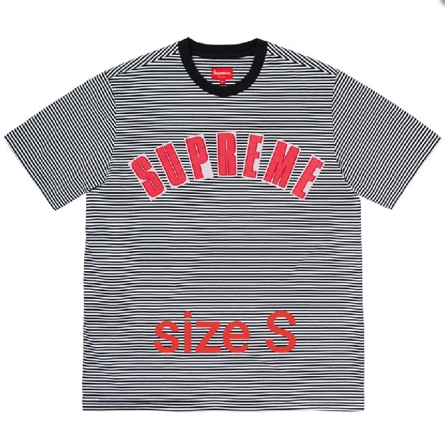 S Supreme Arc Appliqué S/S Top