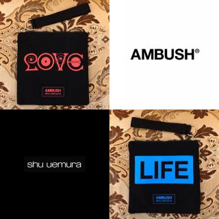 アンブッシュ(AMBUSH)の未使用 AMBUSH × shu uemura クラッチポーチ(ポーチ)