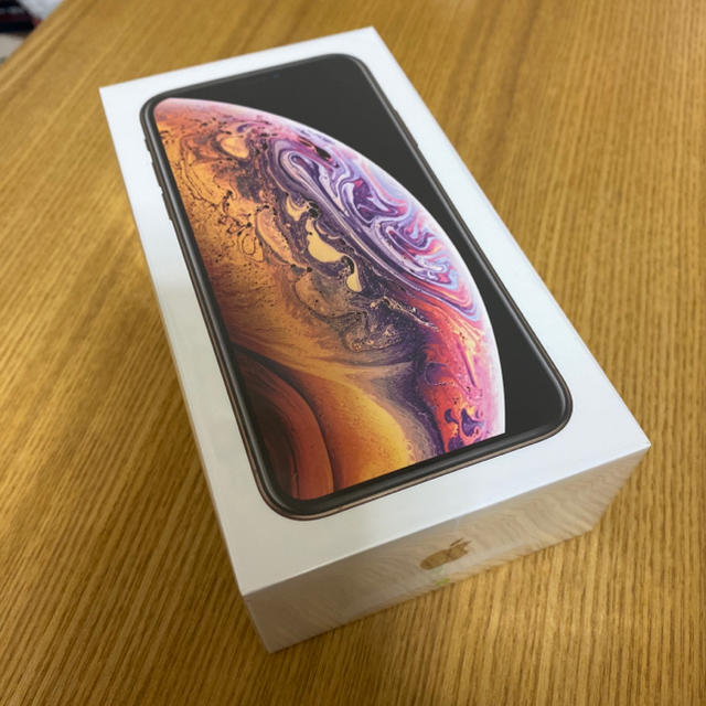 再値下【新品未開封】iPhoneXs 64GB SIMフリー ゴールド b