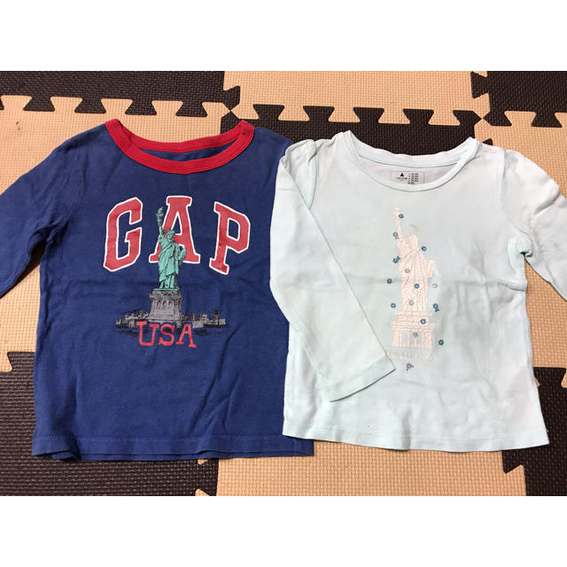 国内外の人気! 男女双子ちゃん 長袖Tシャツ2着セット③ superior-quality.
