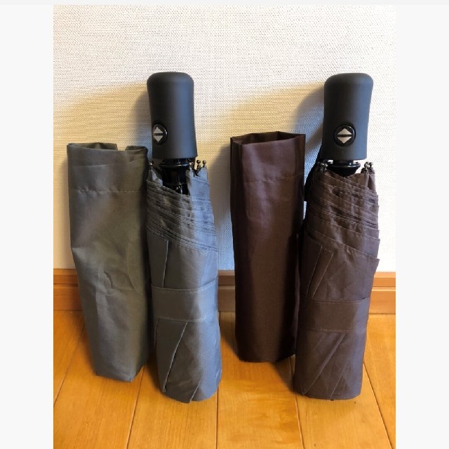 折り畳み傘 自動開閉式 メンズのファッション小物(傘)の商品写真