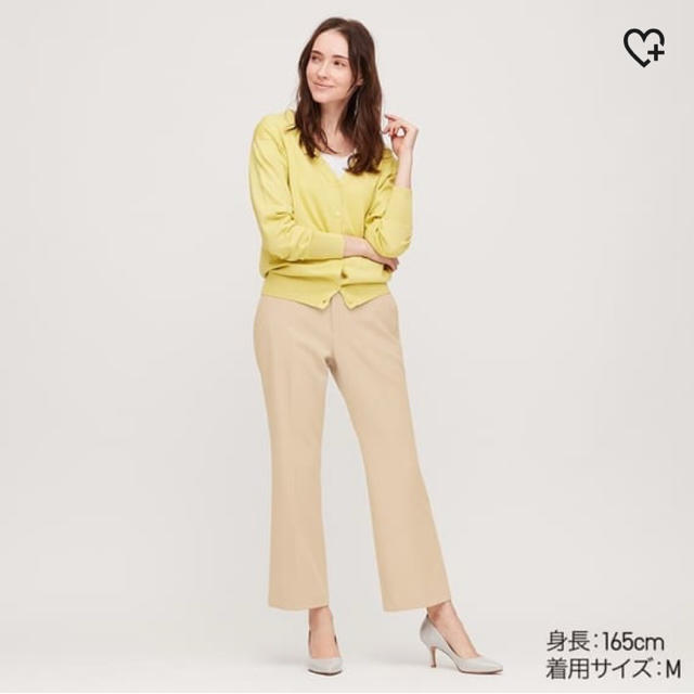 UNIQLO(ユニクロ)のEYZフレアアンクルパンツ レディースのパンツ(カジュアルパンツ)の商品写真