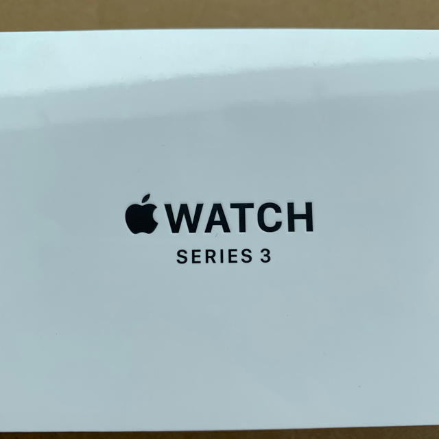 Apple Watch3 38mm space gray GPSモデル新品未開封