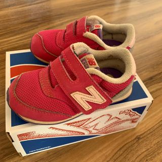 ニューバランス(New Balance)のNew Balance スニーカー　14.0cm ピンク(スニーカー)