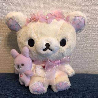 サンエックス(サンエックス)のこりらっくま 花かんむり ぬいぐるみ リラックマストア(ぬいぐるみ)