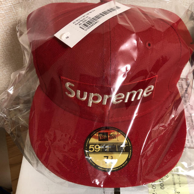 キャップsupreme 20SS NEWERA BOXLOGO CAP