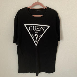 ゲス(GUESS)のGUESS Tシャツ 黒(Tシャツ/カットソー(半袖/袖なし))