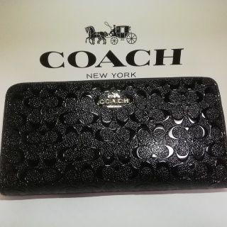 コーチ(COACH)のCOACH　コーチ　パテントレザー　長財布　新品未使用(財布)