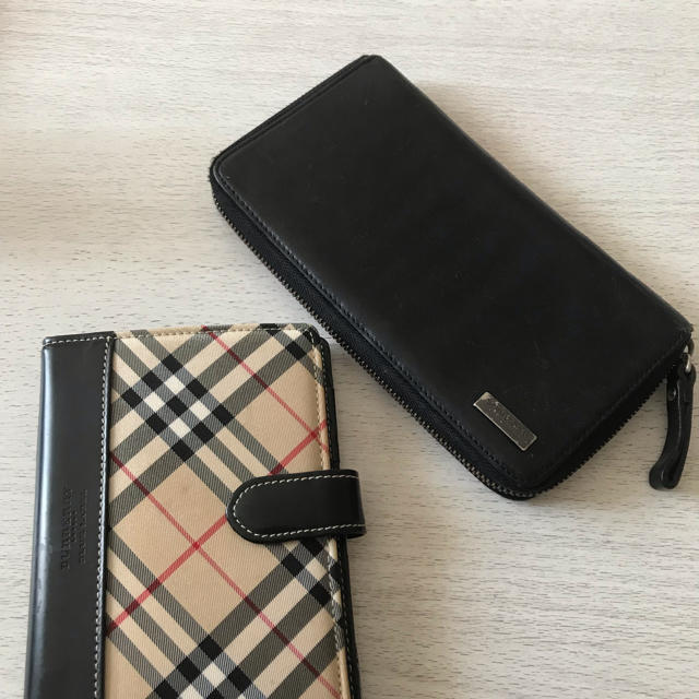 BURBERRY BLACK LABEL(バーバリーブラックレーベル)のバーバリー ブラックレーベル 財布 ブルーレーベル 手帳 メンズ レディース メンズのファッション小物(長財布)の商品写真