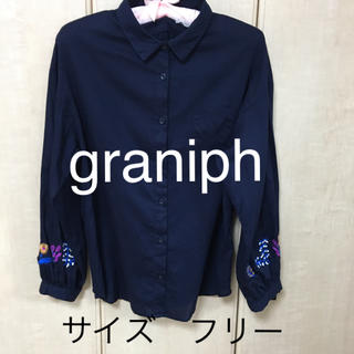 グラニフ(Graniph)の【graniph】コットン100%ブラウス(シャツ/ブラウス(長袖/七分))