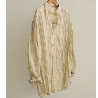トゥデイフル(TODAYFUL)のtodayful Silk Stripe Shirts シルクストライプシャツ(シャツ/ブラウス(長袖/七分))