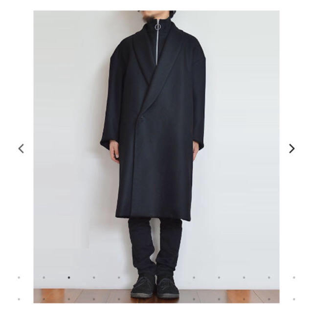 COMME des GARCONS(コムデギャルソン)のethosens エトセンス ジップレイヤードコート 17aw メンズのジャケット/アウター(チェスターコート)の商品写真