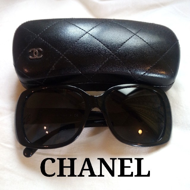 CHANEL(シャネル)のCHANEL シャネル サングラス
ケース付き レディースのファッション小物(サングラス/メガネ)の商品写真