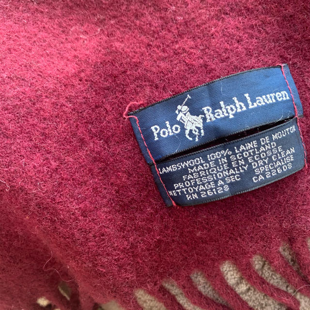 POLO RALPH LAUREN(ポロラルフローレン)のpolo ラルフローレン マフラー メンズのファッション小物(マフラー)の商品写真