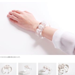 アッシュペーフランス(H.P.FRANCE)の美品JUTIQU essence bangle6(ブレスレット/バングル)