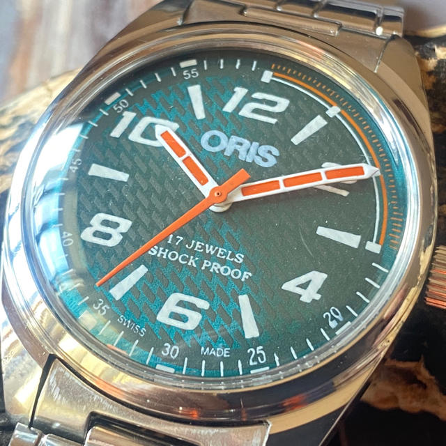 ORIS - ★大人気・美品★オリス★ヴィンテージ★手巻き★メンズ 腕時計★文字盤グリーン★の通販 by rarum's shop｜オリスならラクマ