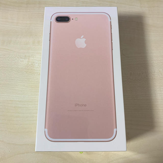 iPhone 7 plus 32GB ローズゴールド SIMフリー 新品未開封 ...