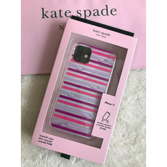 kate spade new york - 新品 ケイトスペード iPhone 11 ピンク ...