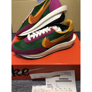 Sacai × Nike LD Waffle Pine Green サカイ(スニーカー)