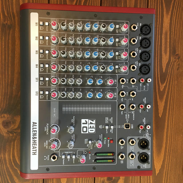 ALLEN＆HEATH ZED-10 楽器のDTM/DAW(オーディオインターフェイス)の商品写真