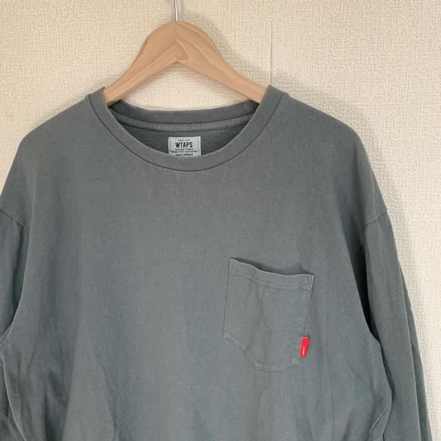 W)taps(ダブルタップス)のWTAPS ダブルタップス 17SS BLANK LS ポケット付きロンT メンズのトップス(Tシャツ/カットソー(七分/長袖))の商品写真