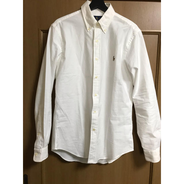 【美品】ポロラルフローレン　white-shirt