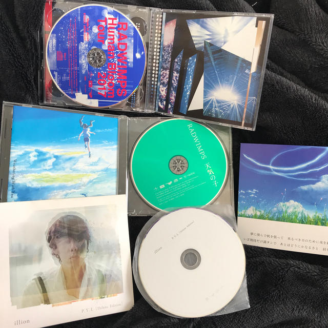 RADWIMPS　アルバム\u0026シングル\u0026dvdまとめ売り