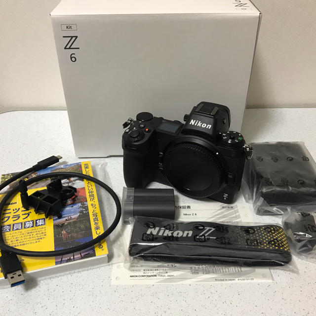 ◆新品◆ニコンZ6◆24-70mmF4、FTZ◆付属品