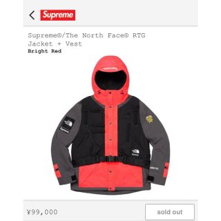 シュプリーム(Supreme)のSupreme®/The North Face® Jacket + Vest (マウンテンパーカー)