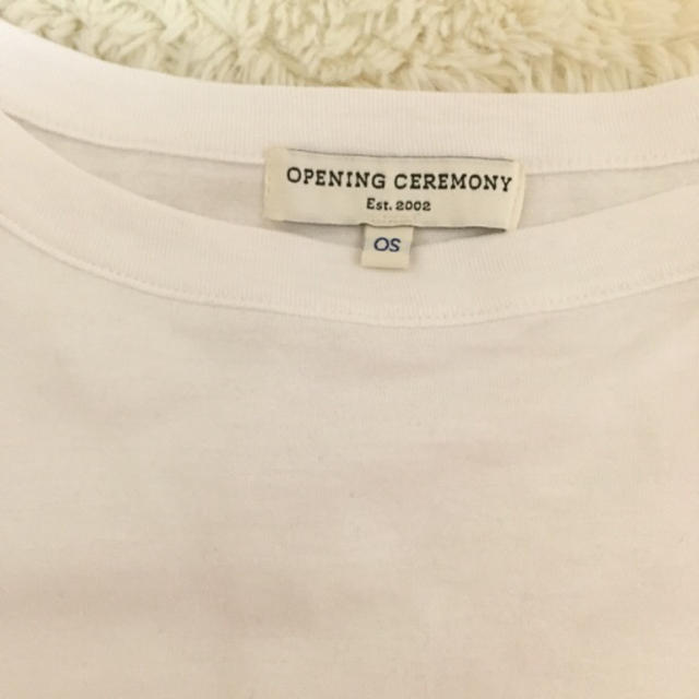 OPENING CEREMONY(オープニングセレモニー)のOPENINGCEREMONYカットソー レディースのトップス(Tシャツ(長袖/七分))の商品写真