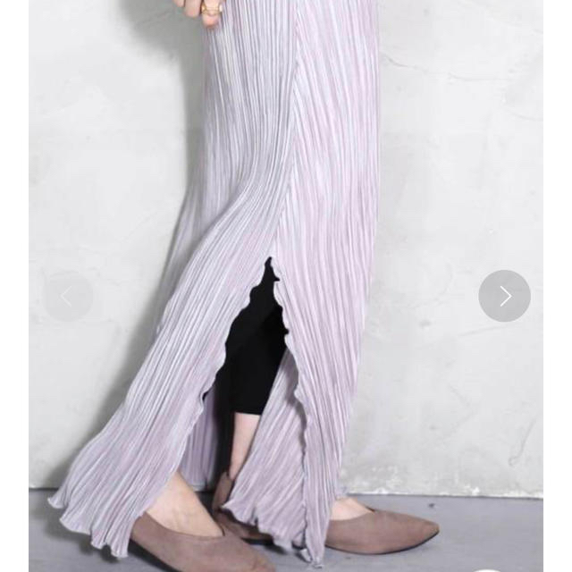 antiqua(アンティカ)のアンティカ　プリーツ　ロングスカート レディースのスカート(ロングスカート)の商品写真