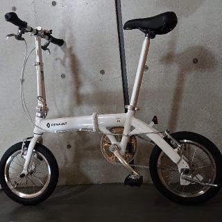 ルノー(RENAULT)のRenault LIGHT8 14インチ折りたたみ自転車(中古)(自転車本体)