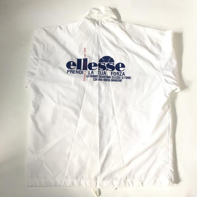 ellesse(エレッセ)のellesse 90s ナイロンコーチジャケットホワイト メンズのトップス(ジャージ)の商品写真