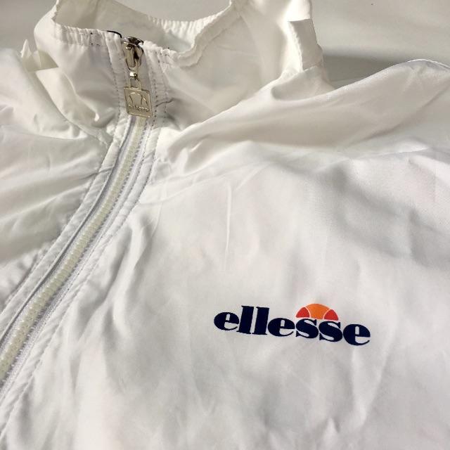 ellesse(エレッセ)のellesse 90s ナイロンコーチジャケットホワイト メンズのトップス(ジャージ)の商品写真