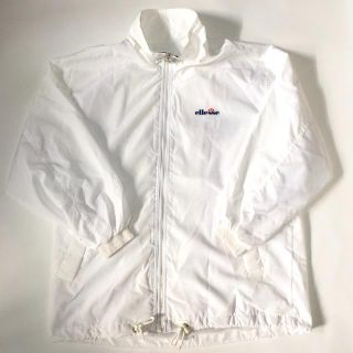 エレッセ(ellesse)のellesse 90s ナイロンコーチジャケットホワイト(ジャージ)