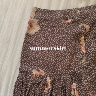 エイチアンドエム(H&M)のsummer skirt(ロングスカート)