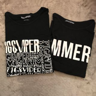 フィグアンドヴァイパー(FIG&VIPER)のfig&viper☆Ｔシャツ☆２枚セット(Tシャツ(半袖/袖なし))