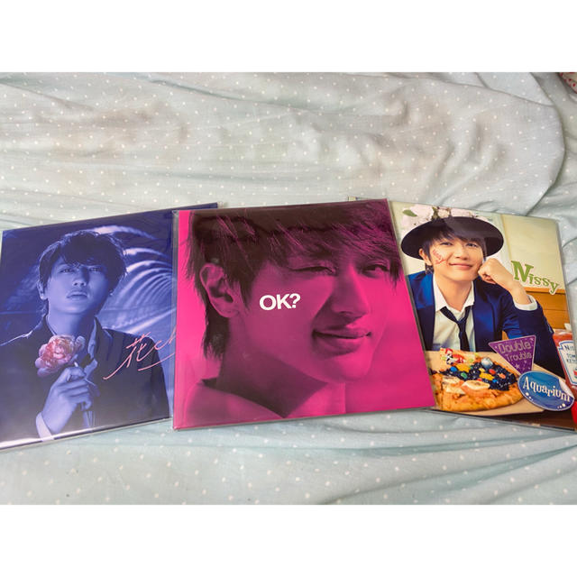 AAA(トリプルエー)の nissy ok? 花cherie まだ君 cdセット エンタメ/ホビーのCD(ポップス/ロック(邦楽))の商品写真