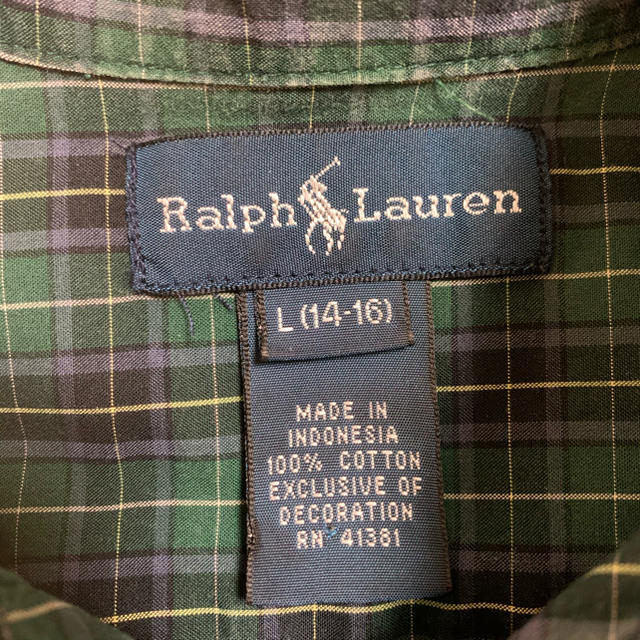 Ralph Lauren(ラルフローレン)のラルフローレン　ワイシャツ レディースのトップス(Tシャツ(長袖/七分))の商品写真