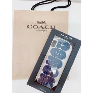 コーチ(COACH)の新品！コーチ coach iPhone X XS ケース シリコン(iPhoneケース)