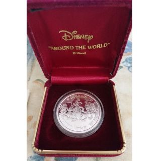 ディズニー(Disney)のDisney SILVER メダル 88' シリアルナンバー入り(ノベルティグッズ)