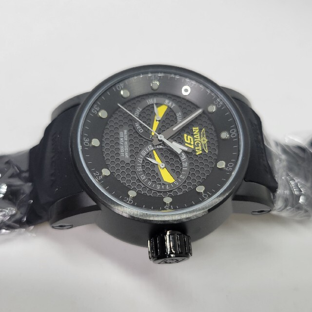 Invicta 48mm S1 Rally ninja(忍者) デイデイト黒＆黄