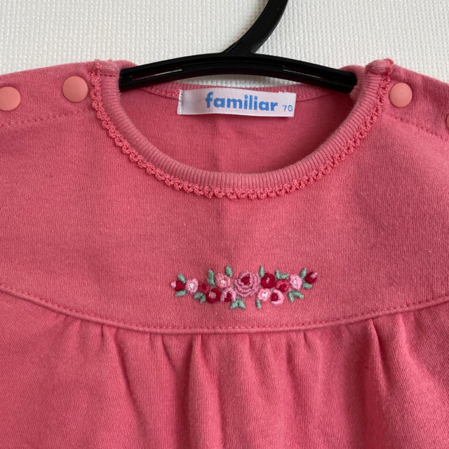 familiar(ファミリア)のファミリア トップス 70 女の子 キッズ/ベビー/マタニティのベビー服(~85cm)(Ｔシャツ)の商品写真