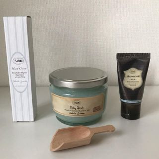 サボン(SABON)の新品未使用　SABON  WELCOMSET  3点セット(ボディスクラブ)