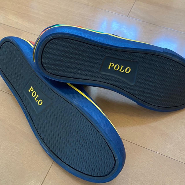 POLO RALPH LAUREN(ポロラルフローレン)の新品未使用　ポロラルフローレン　デッキシューズ　26.5㌢ メンズの靴/シューズ(デッキシューズ)の商品写真