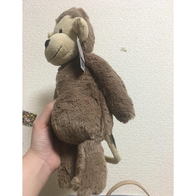 大人気 ★ 新品 ★ JELLYCAT　さる ぬいぐるみ Mバシュフル