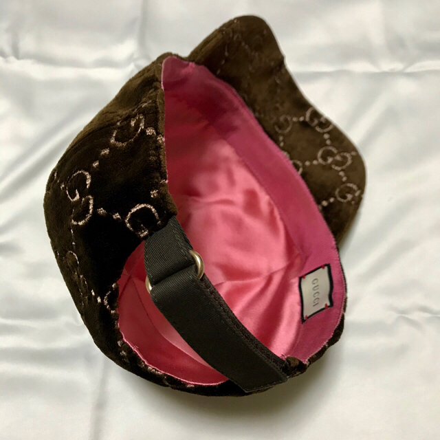Gucci(グッチ)のGucci グッチ GG ベルベット キャップ ベロア  メンズの帽子(キャップ)の商品写真