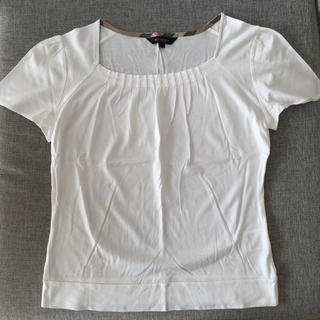 バーバリー(BURBERRY)のバーバリー Burberry レディースTシャツ ホワイト(Tシャツ(半袖/袖なし))