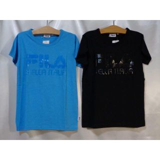 フィラ(FILA)の＜№6704＞(150cm)★FILA★半袖Ｔシャツ☆空・黒☆(Tシャツ/カットソー)