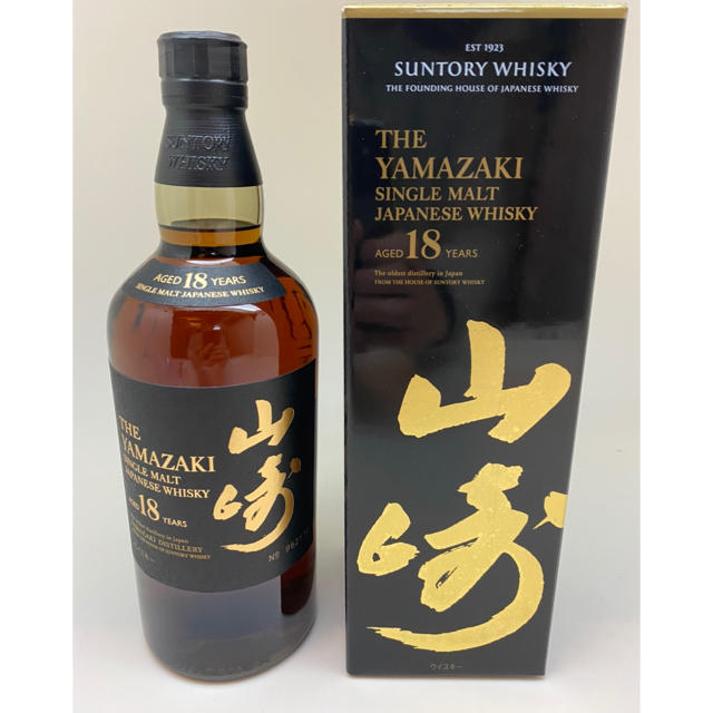 2022新発 サントリー - 新品 サントリー 山崎18年 箱あり y18-1